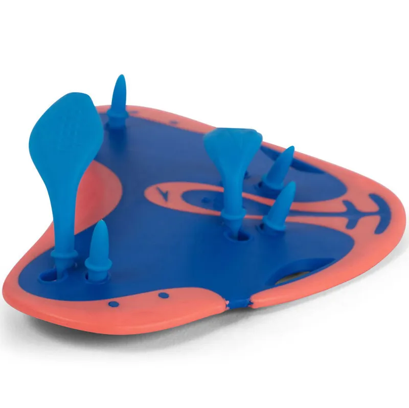 Speedo Biofuse Finger Paddle Orange/Blue-4